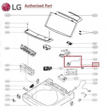 lg top load washing machine parts diagram