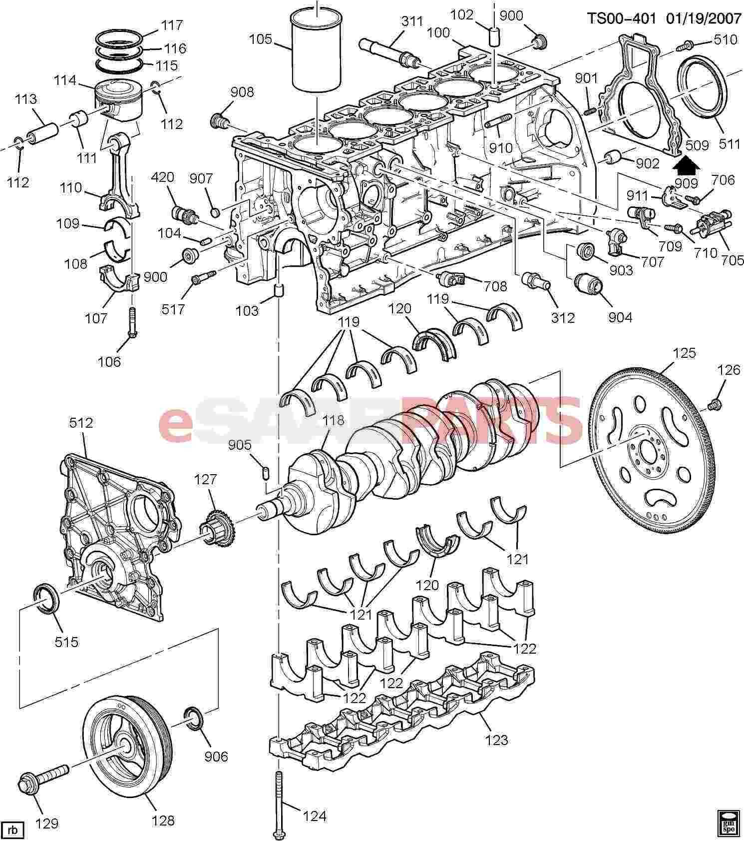 engine diagram parts