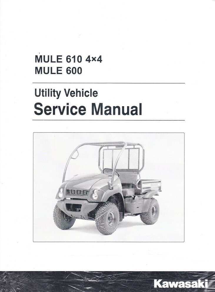 kawasaki mule 610 parts diagram