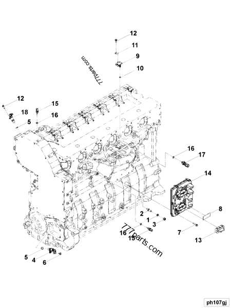 cummins isx15 parts diagram