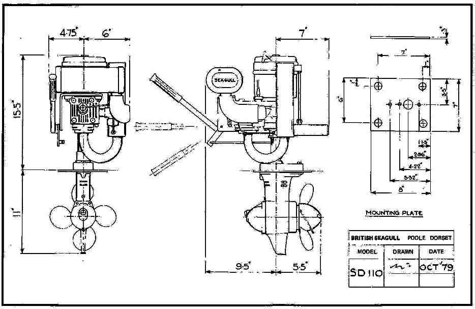 inboard outboard motor parts diagram