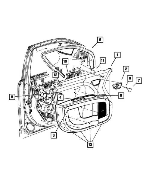 2013 dodge journey parts diagram