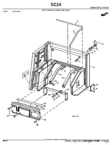 john deere 6620 combine parts diagram