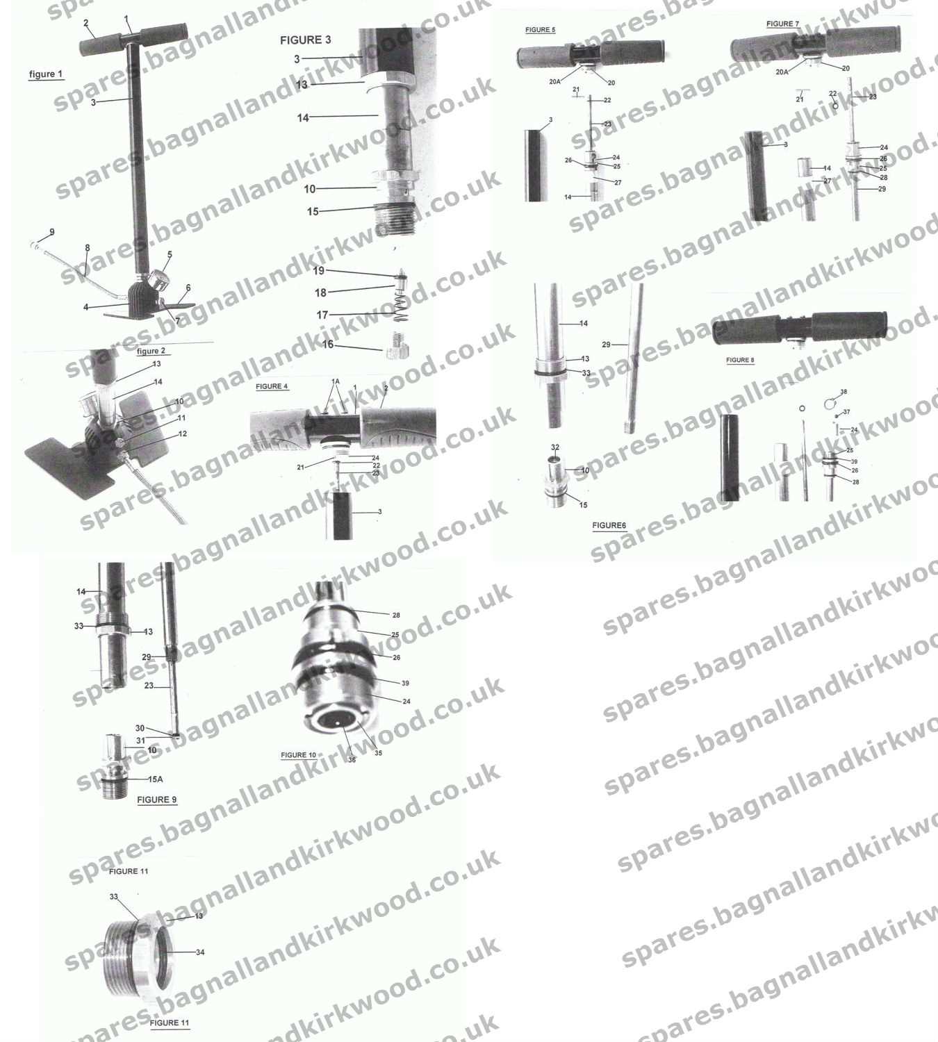 benjamin marauder 22 parts diagram