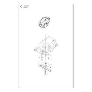 husqvarna 353 parts diagram