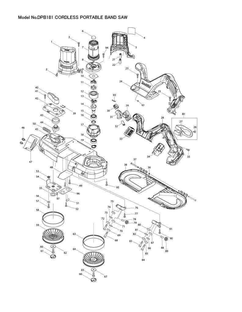 makita ek8100 parts diagram