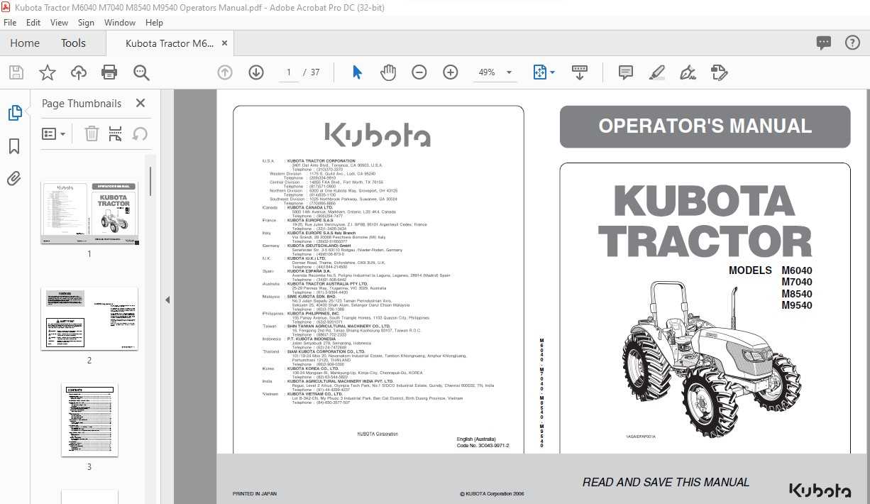 kubota b2301 parts diagram