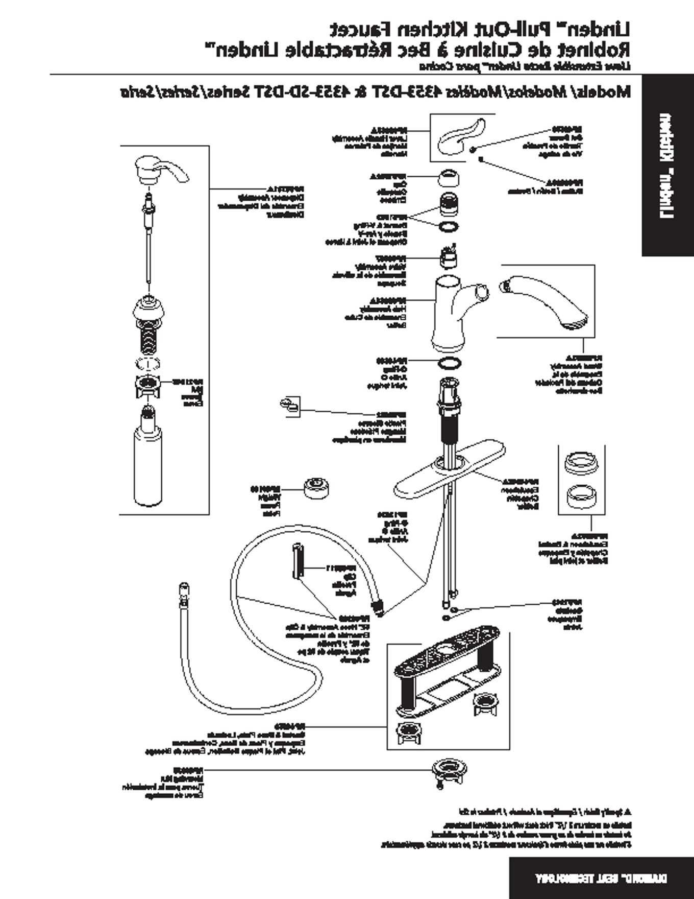 delta bathroom sink faucet parts diagram