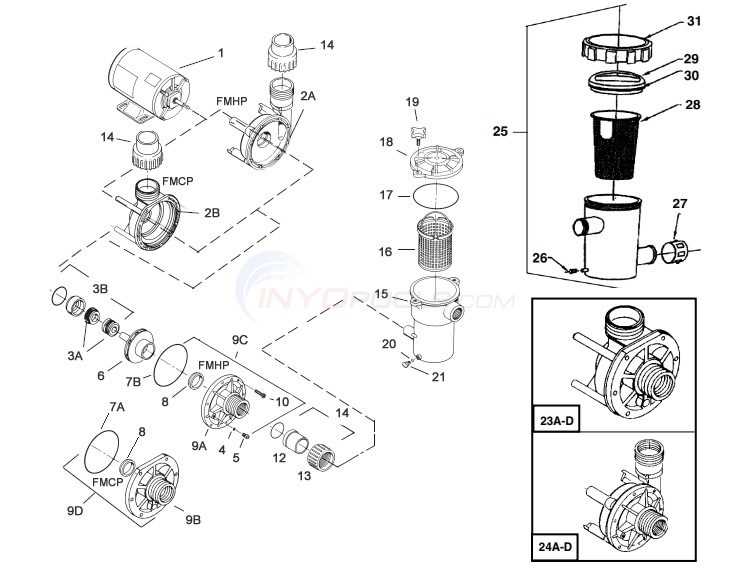 master spa parts diagram