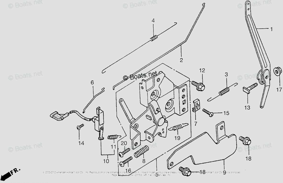 honda hr215 parts diagram