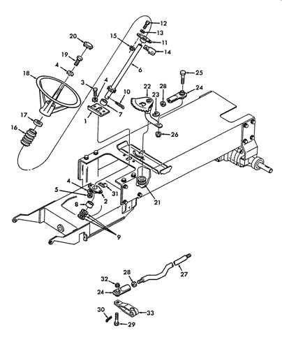 craftsman yt4000 steering parts diagram