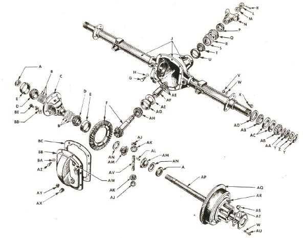 jeep cj5 parts diagram