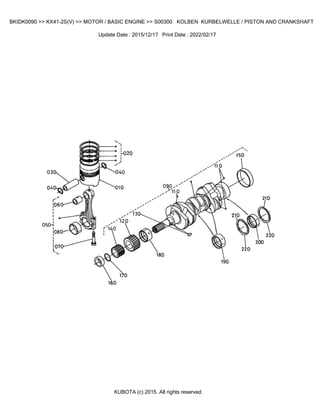 kubota kx41 parts diagram