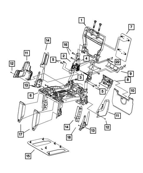 2017 dodge grand caravan parts diagram