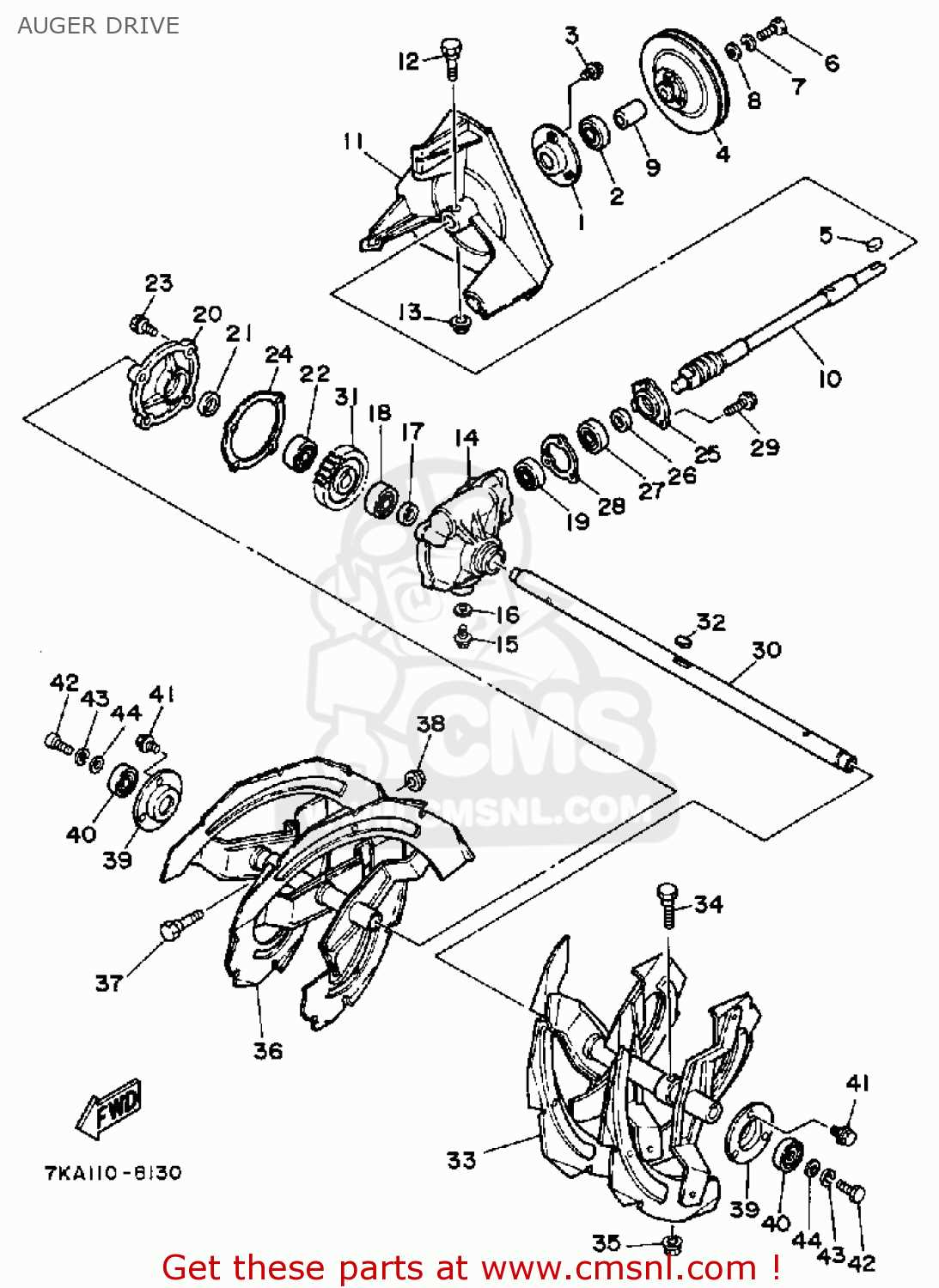 honda 928 snowblower parts diagram