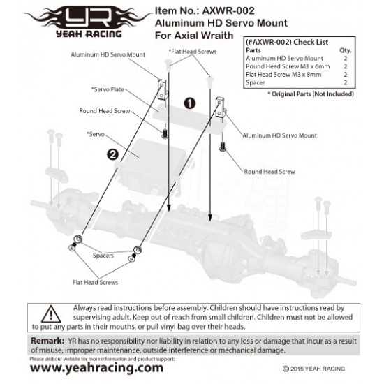 axial wraith parts diagram