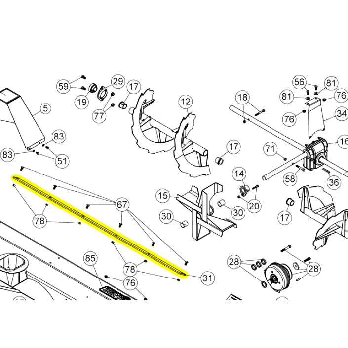 bercomac snowblower parts diagram