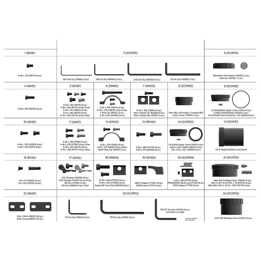 leupold scope parts diagram