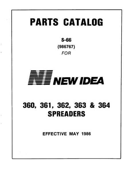 new idea parts diagram