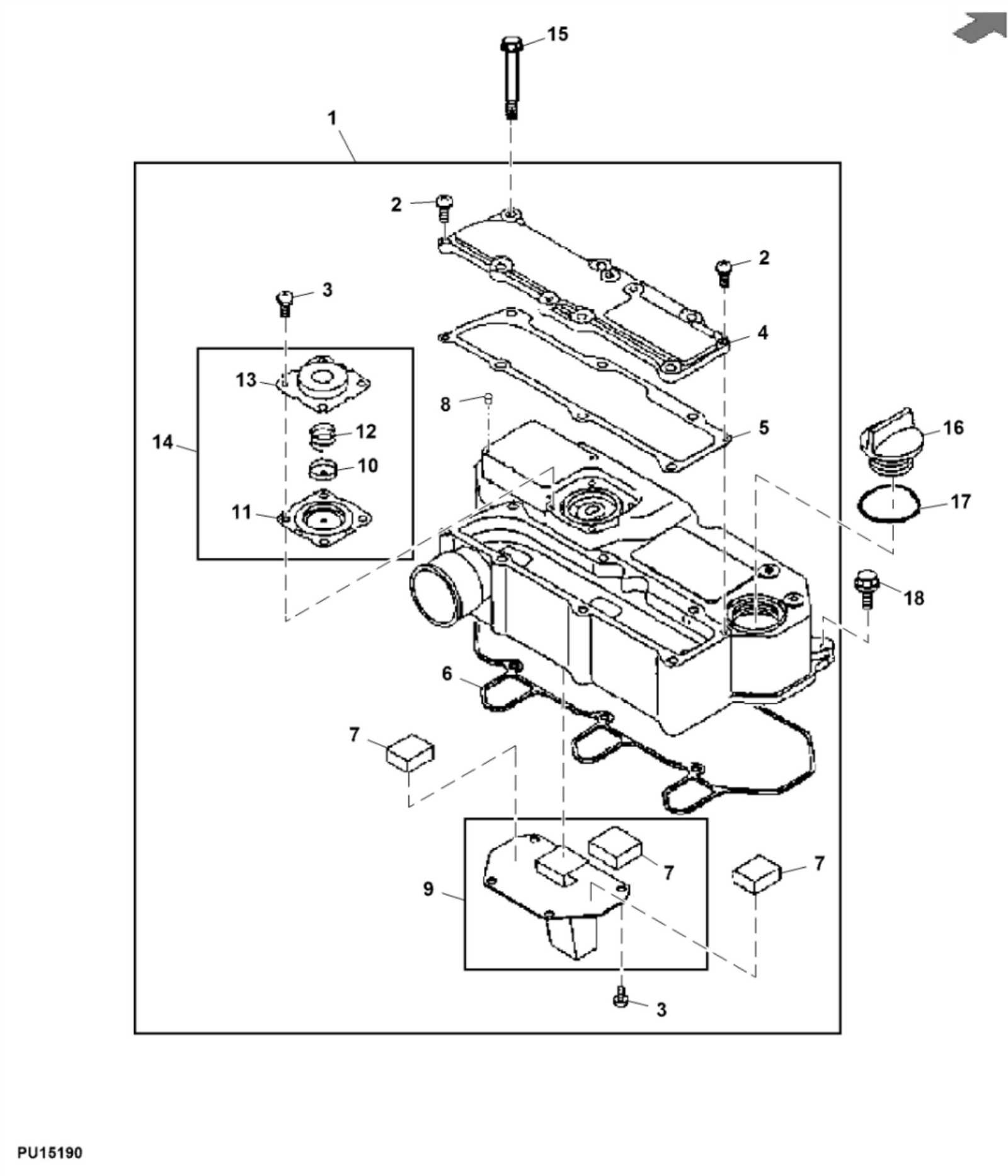 john deere gator 855d parts diagram