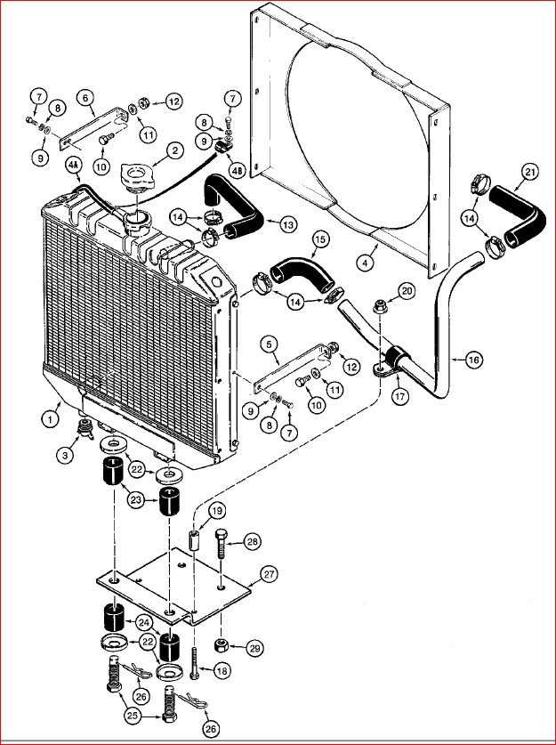 case 1816 parts diagram