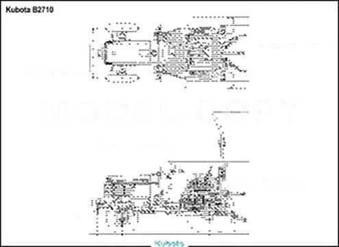 kubota b2710 parts diagram