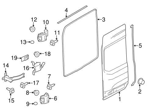 2020 ford transit parts diagram