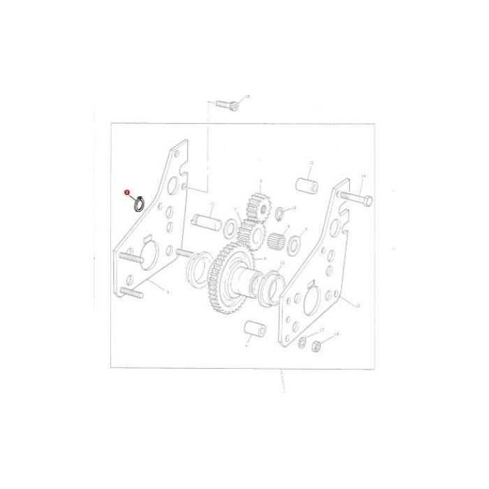 massey ferguson 128 baler parts diagram