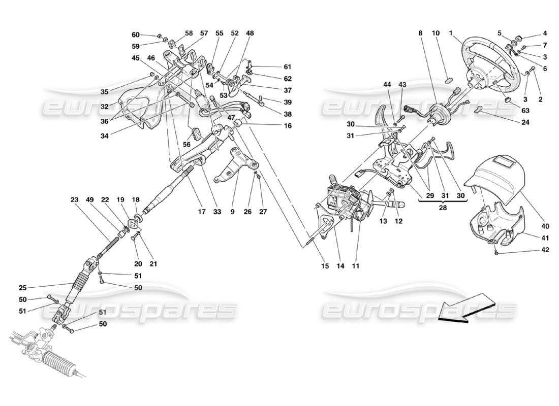 column parts diagram