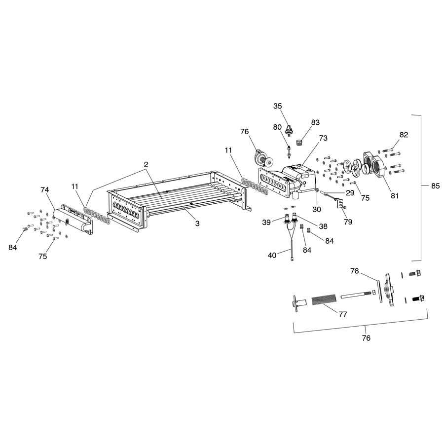 jandy lxi heater parts diagram