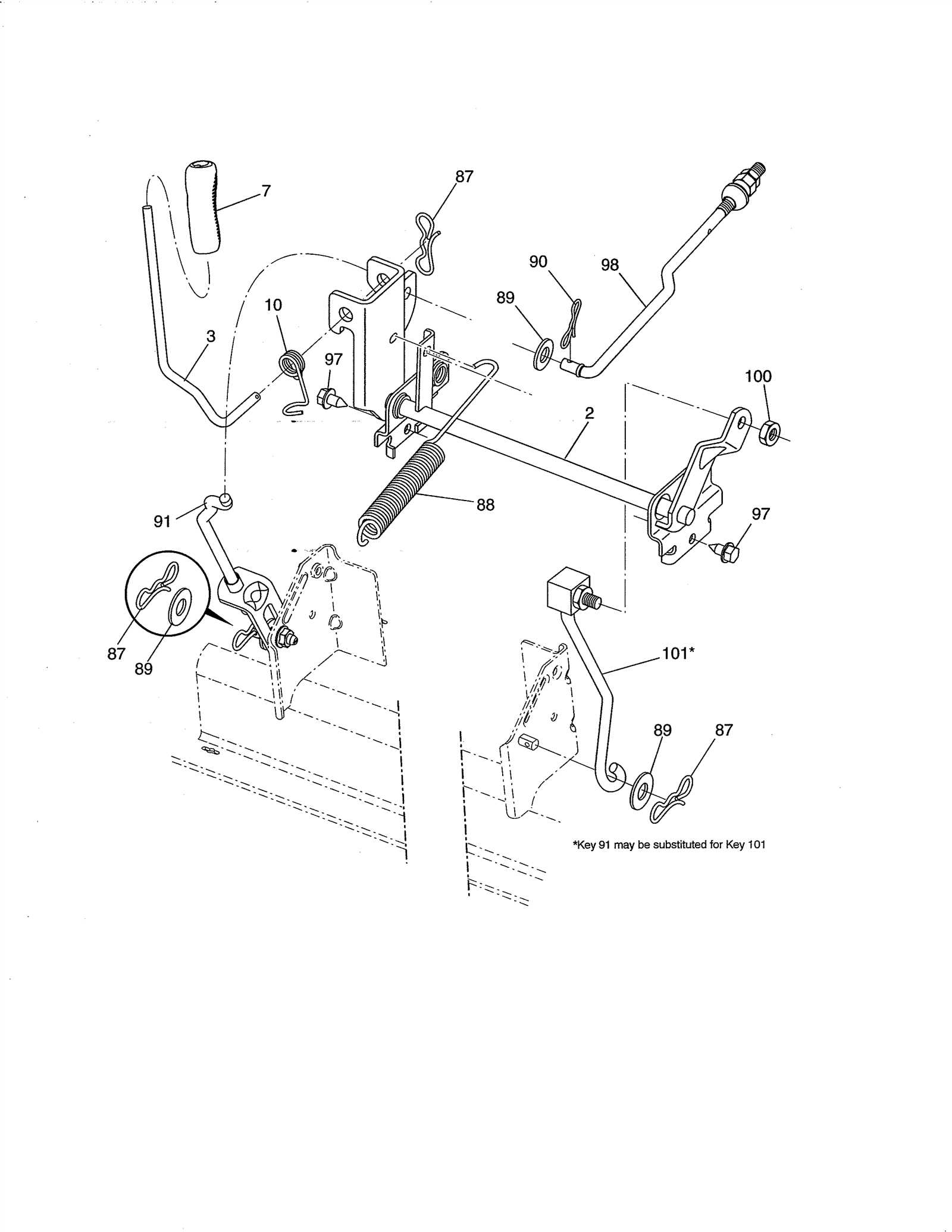 craftsman t210 parts diagram