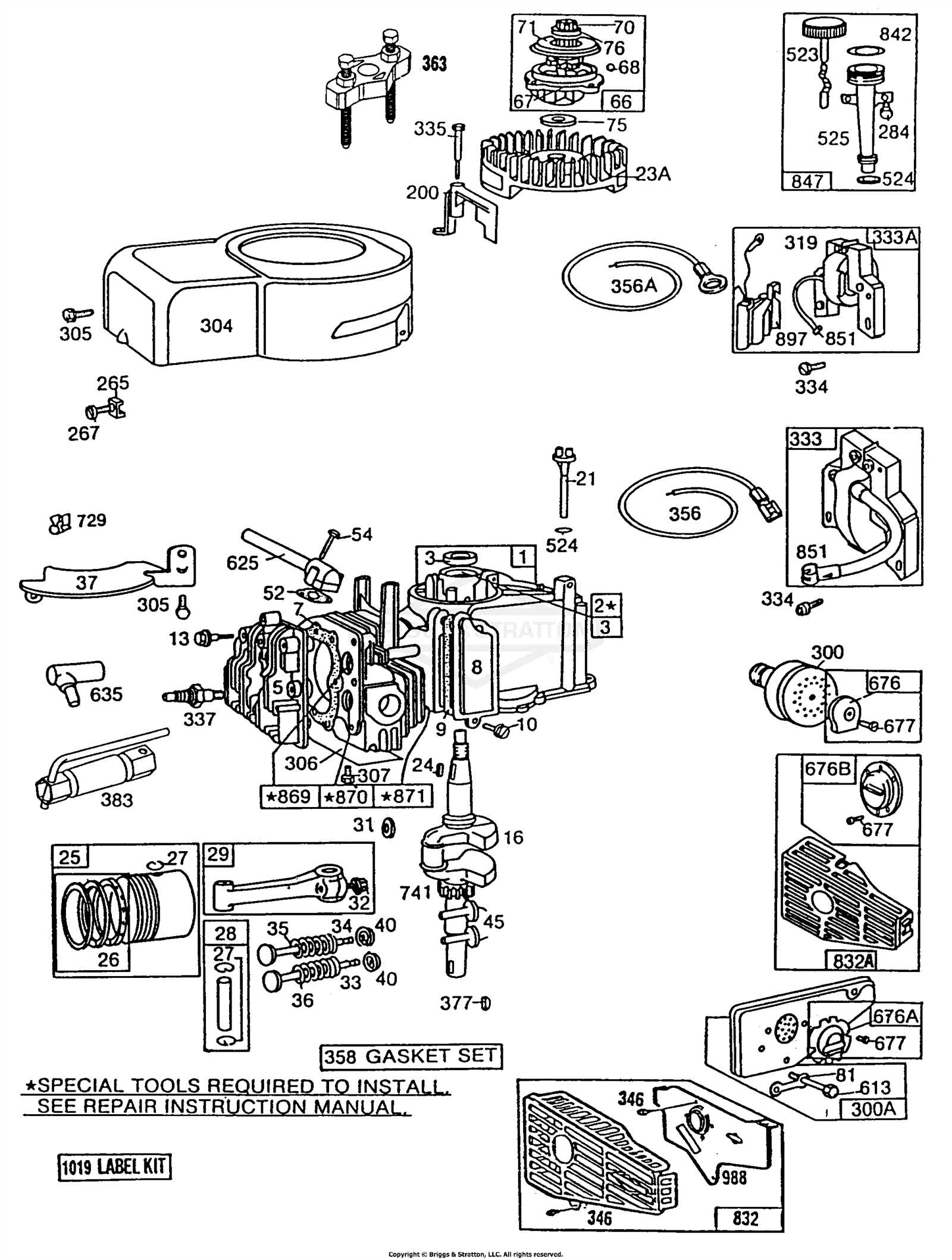 briggs and stratton 92502 parts diagram