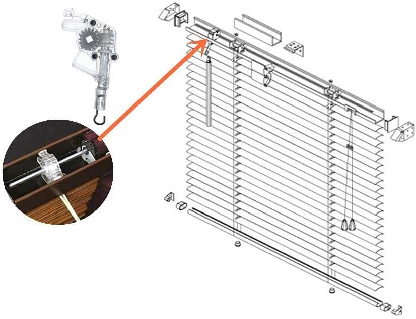 levolor blinds parts diagram