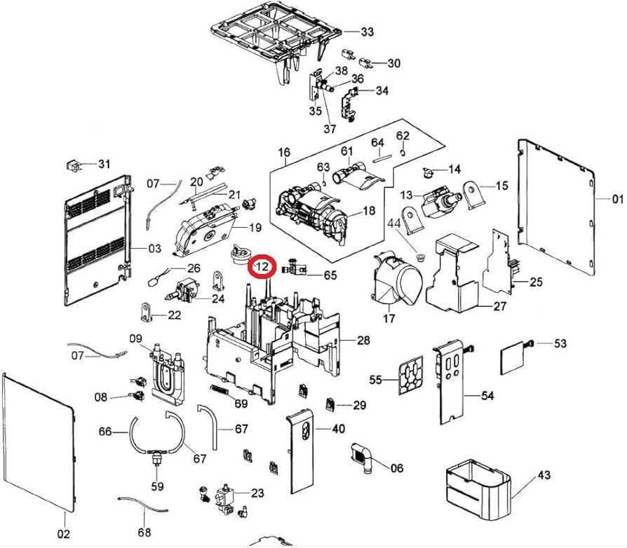 delonghi ec680m parts diagram