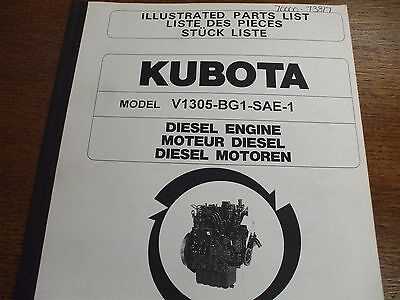 kubota v1505 parts diagram