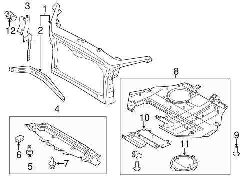 2012 ford fusion parts diagram