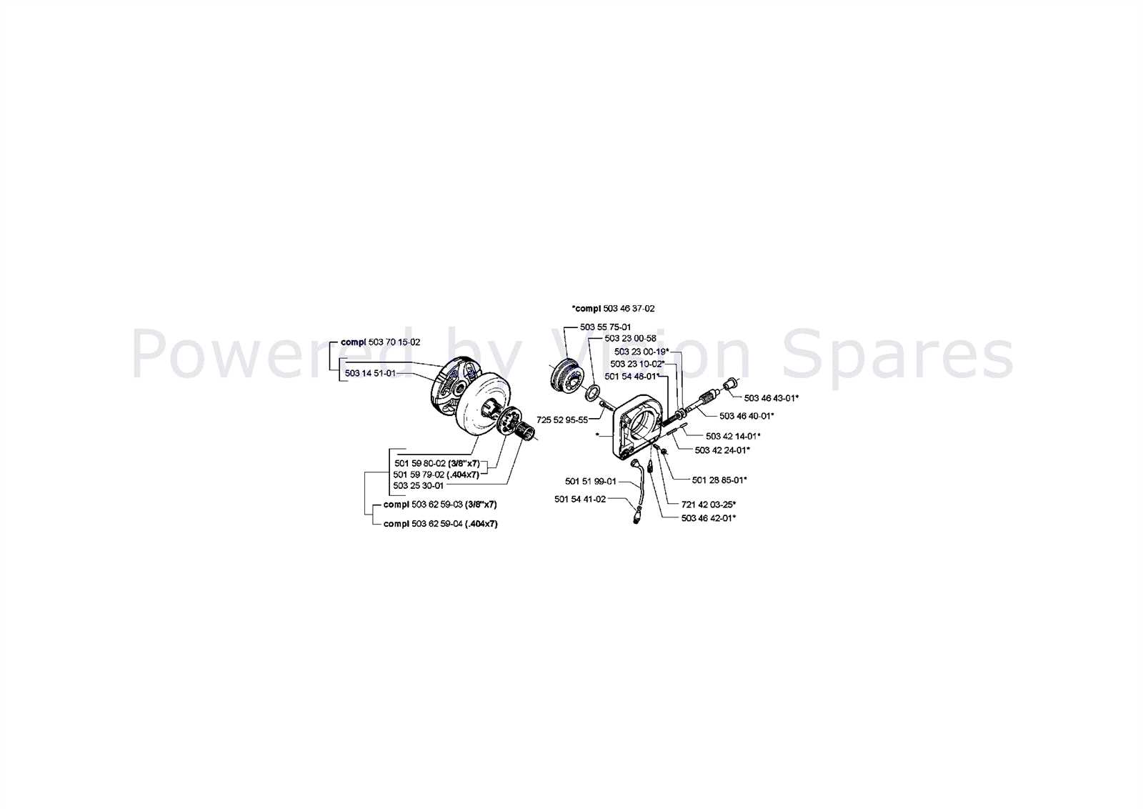 husqvarna 395 parts diagram