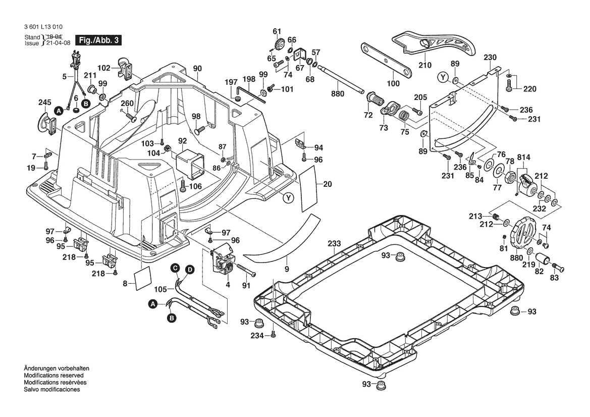 bosch 4100 table saw parts diagram