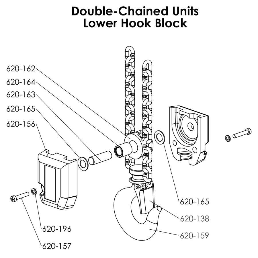 electric chain hoist parts diagram