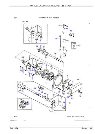 massey ferguson 10 parts diagram