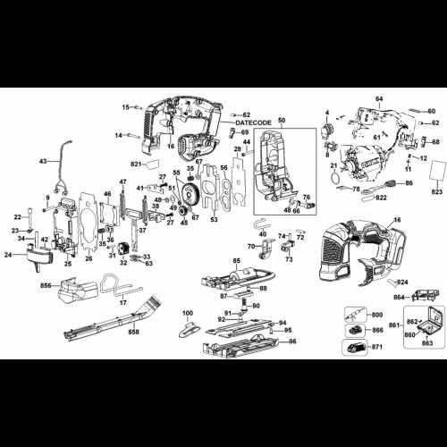 dewalt dcd996 parts diagram