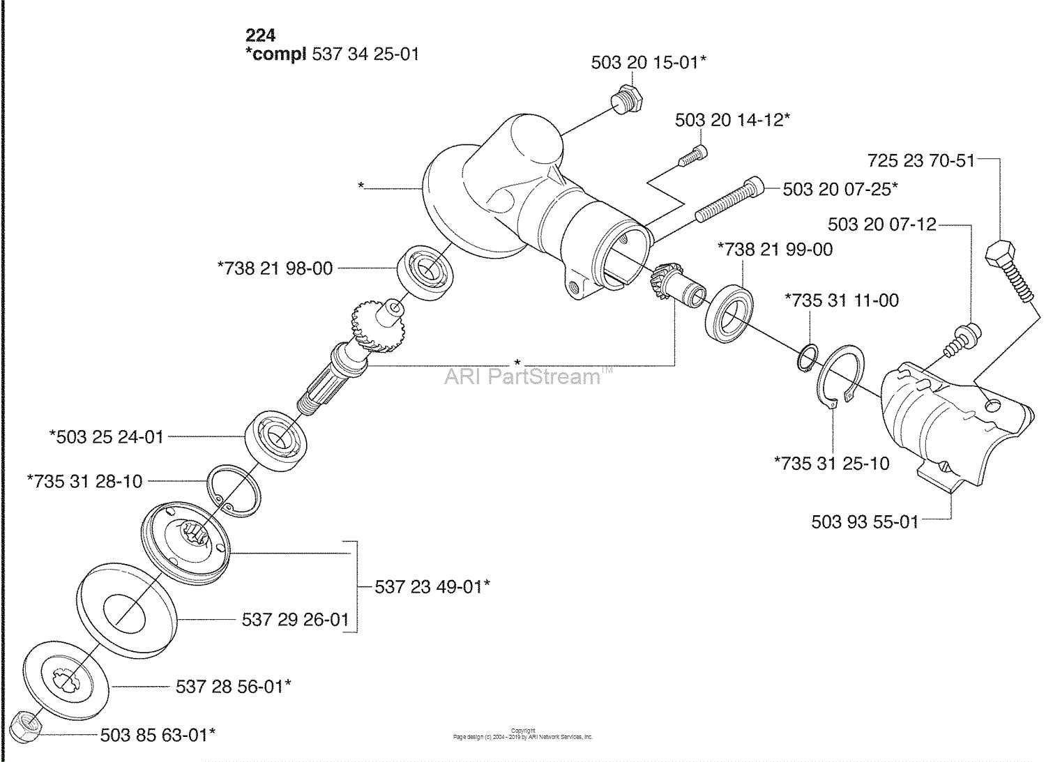 gearbox parts diagram