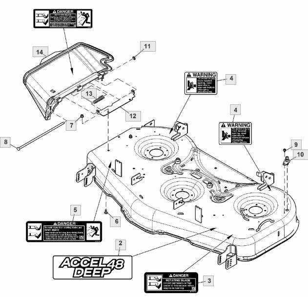 john deere z535m parts diagram