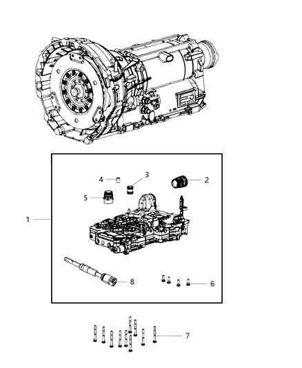 4l60e valve body parts diagram