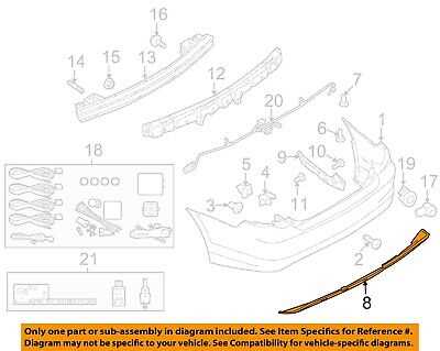 ford fusion body parts diagram