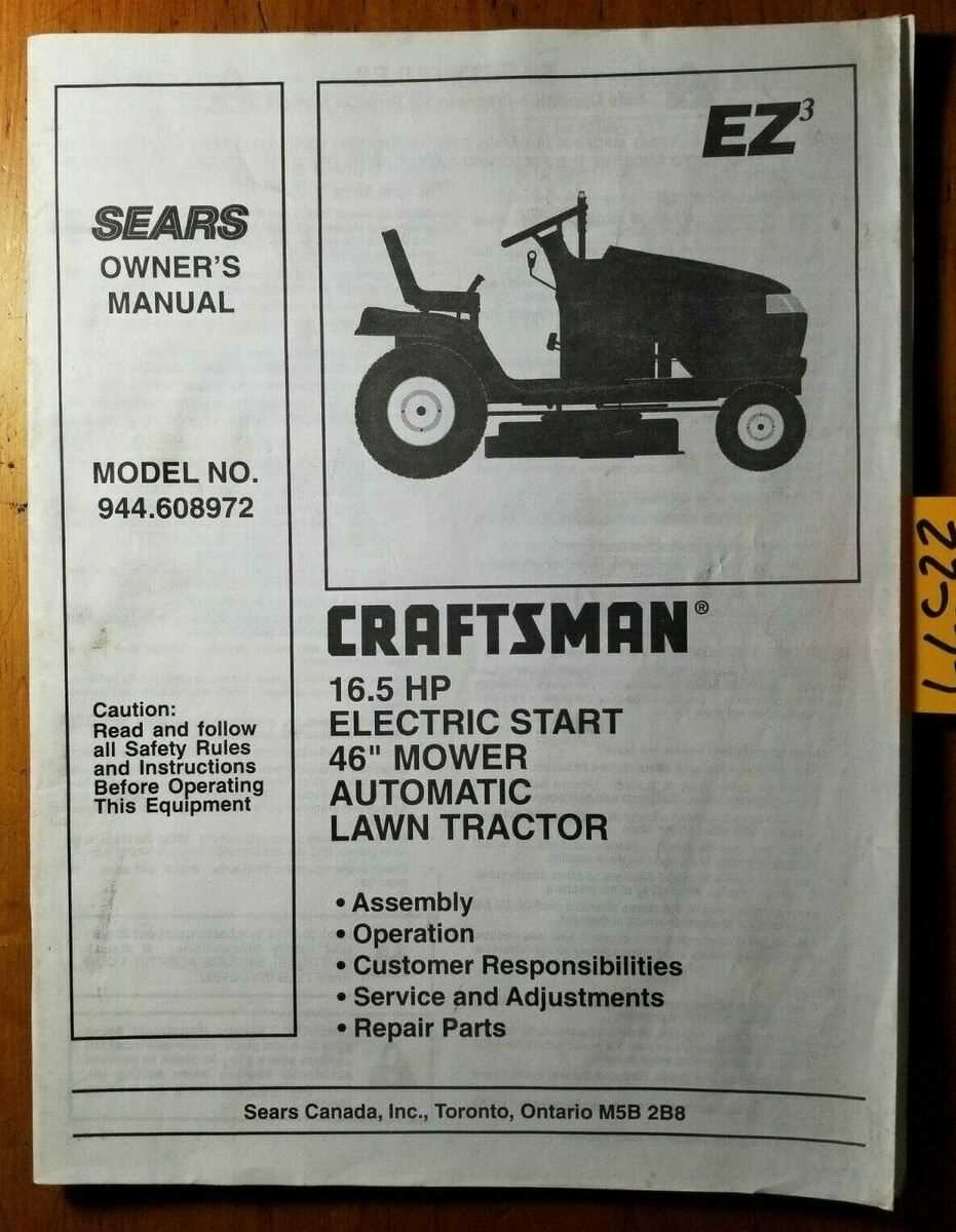 craftsman model 944 parts diagram