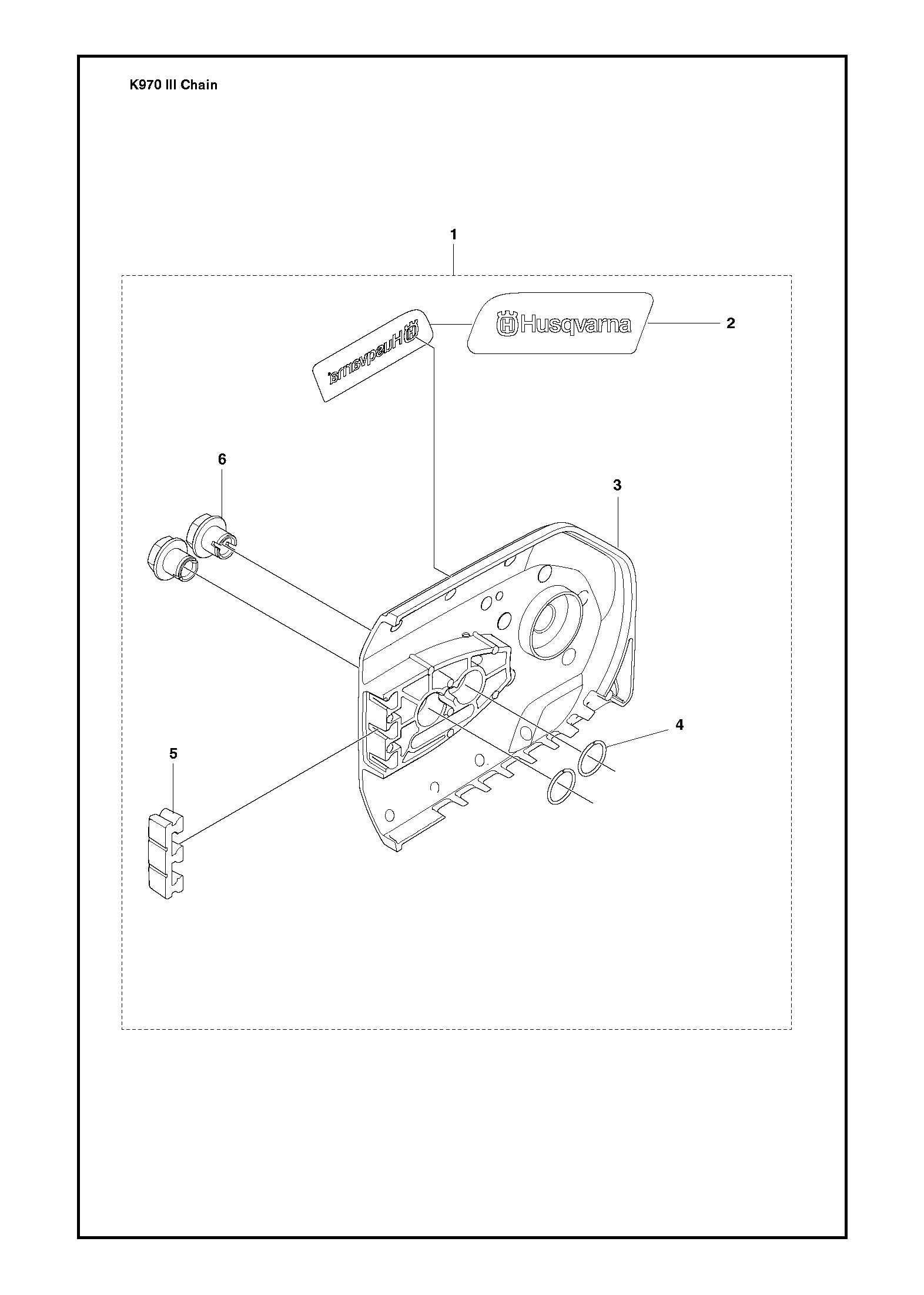 partner k950 parts diagram