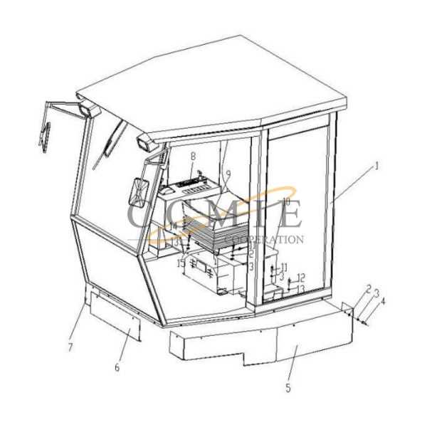 diagram grader parts name