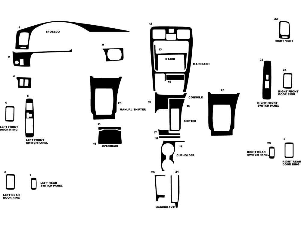 2002 toyota 4runner parts diagram