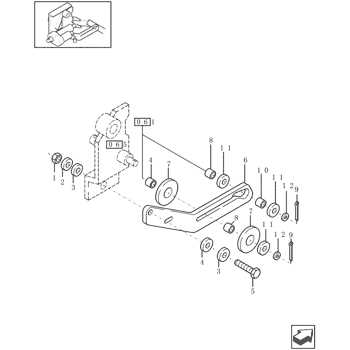 new holland 644 baler parts diagram